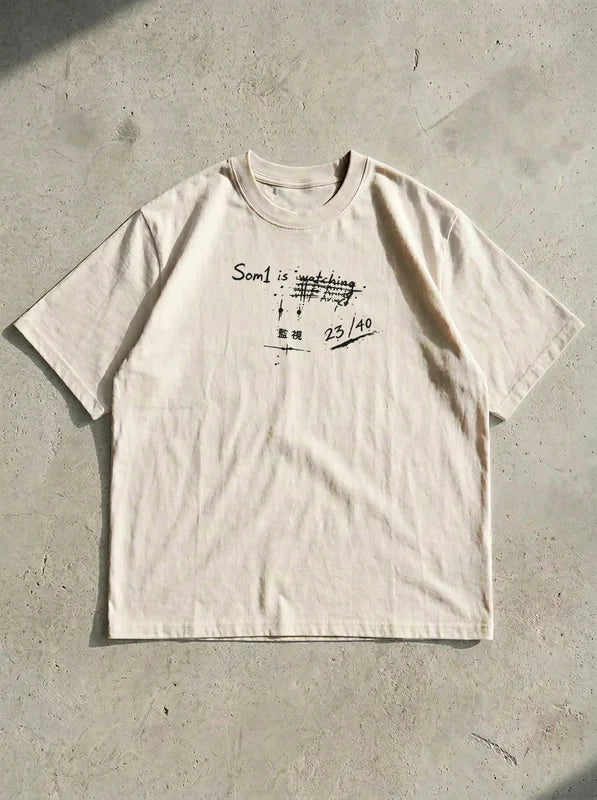 T-Shirt  –  Kira’s Mandate –  Blanc Cassé