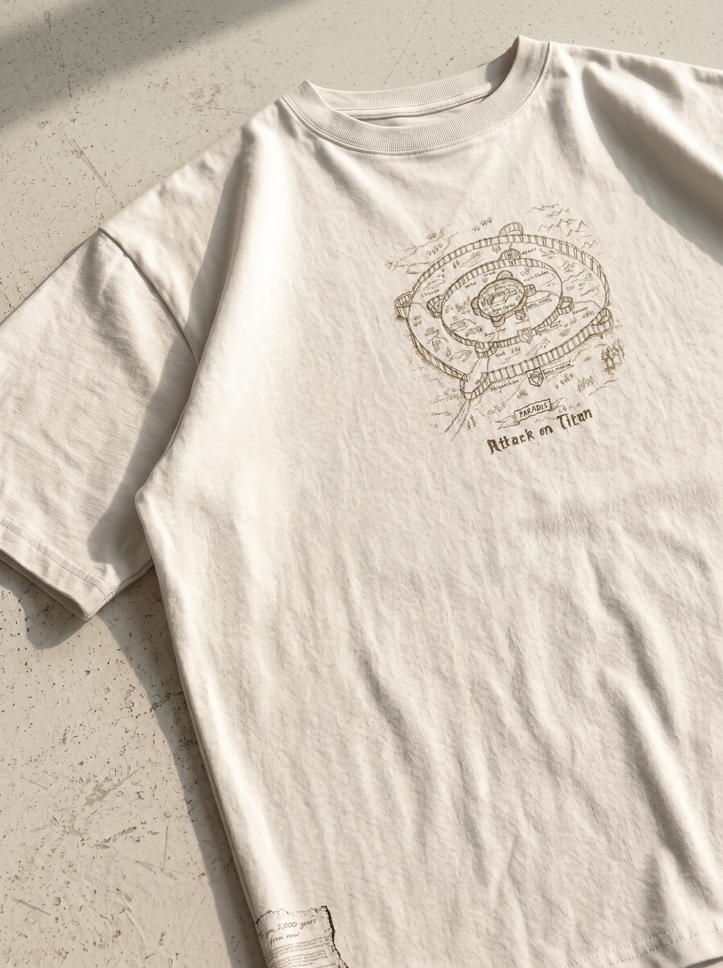 T-Shirt  –  Subjects of Ymir  –  Blanc Cassé