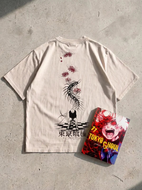 T-Shirt  – Kaneki 1000-7 –  Blanc Cassé