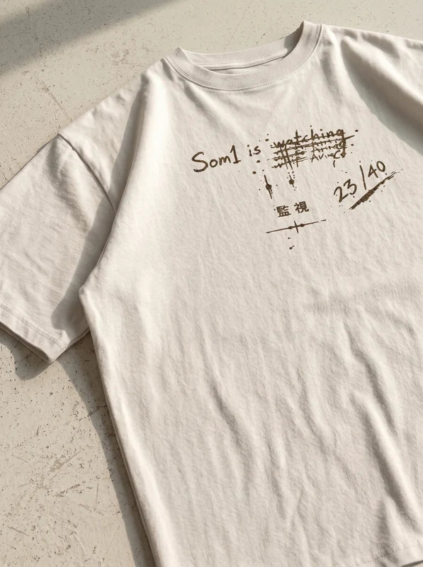 T-Shirt  –  Kira’s Mandate –  Blanc Cassé