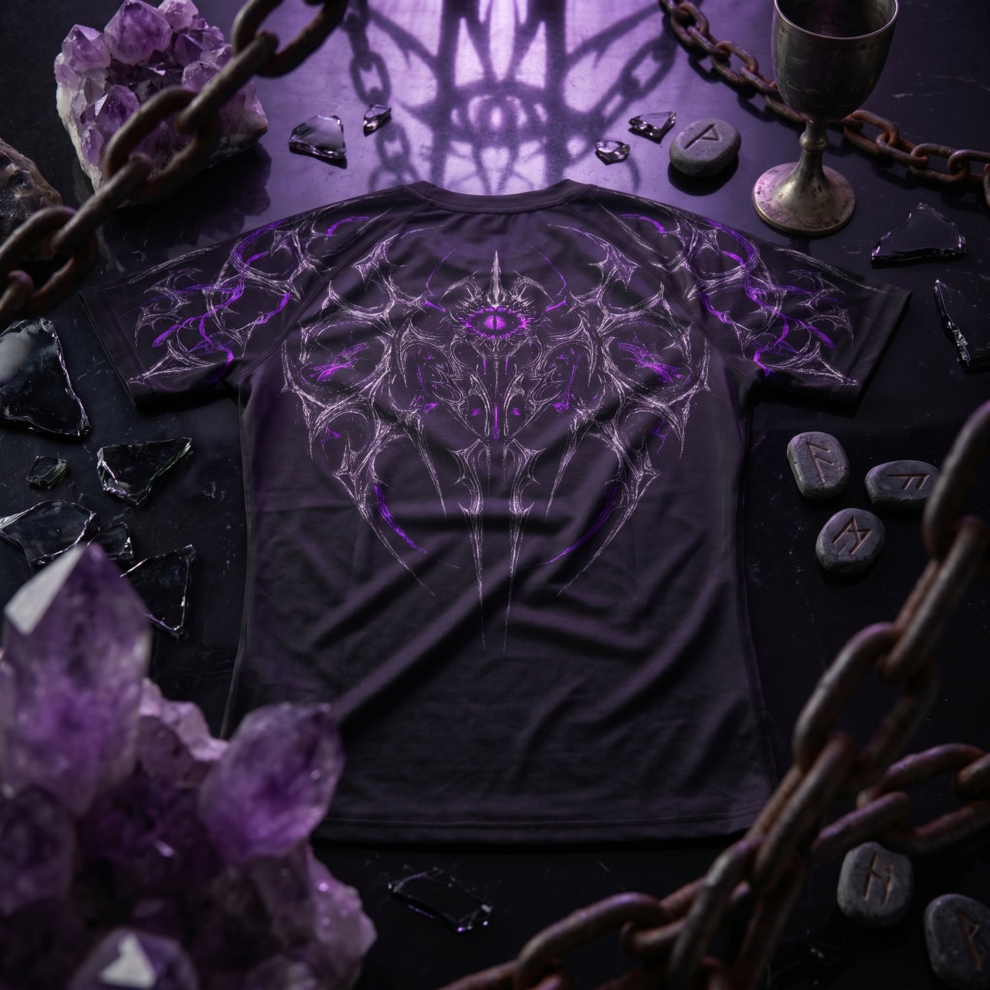 Luscisciane Ocular Omen Compression Shirt | SHORT SLEEVE
