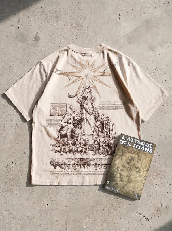 T-Shirt  –  Subjects of Ymir  –  Blanc Cassé