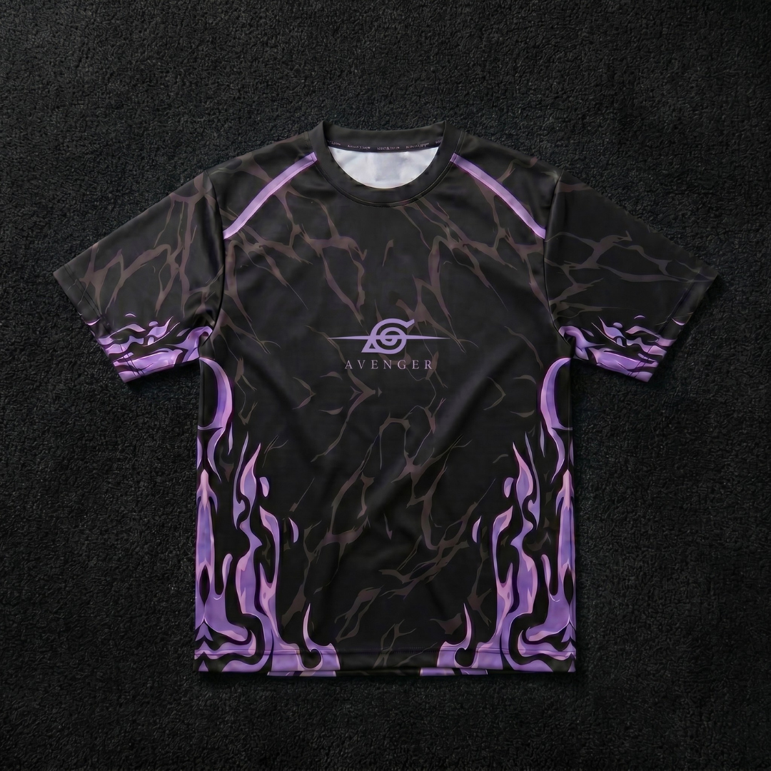 SASUKE UCHIHA | JERSEY OVERSIZE 🌑