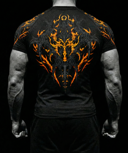 Luscisciane Phoenix Compression Shirt | SHORT SLEEVE