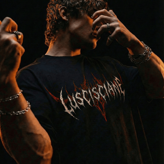 Luscisciane Blood Wing Heavyweight Oversize T-Shirt