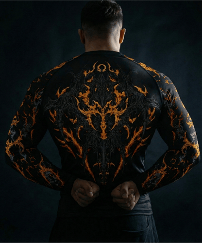 Luscisciane Phoenix Compression Shirt | LONG SLEEVE