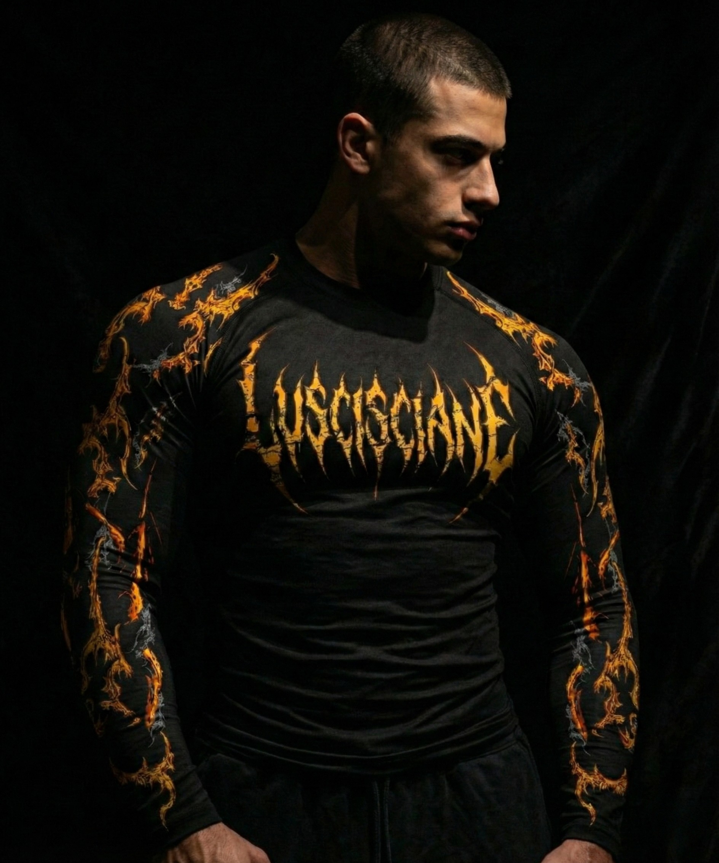 Luscisciane Phoenix Compression Shirt | LONG SLEEVE