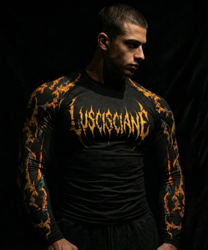 Luscisciane Phoenix Compression Shirt | LONG SLEEVE