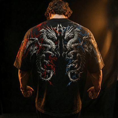Luscisciane Twin Calamity Heavyweight Oversize T-Shirt