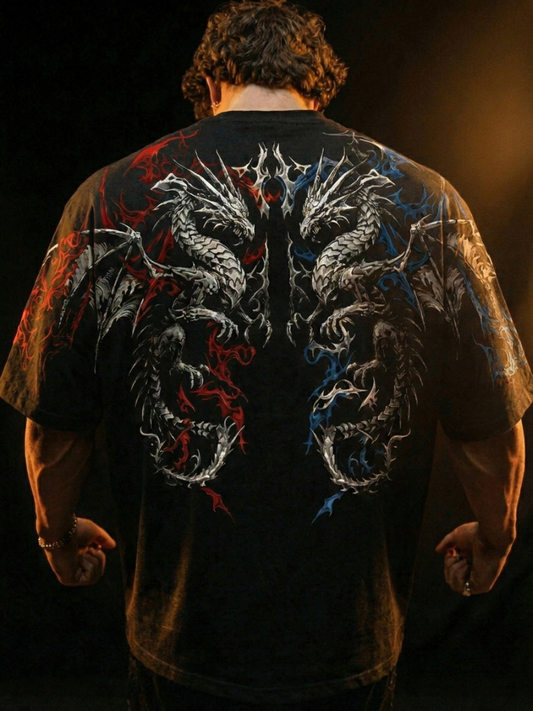 Luscisciane Twin Calamity Heavyweight T-Shirt
