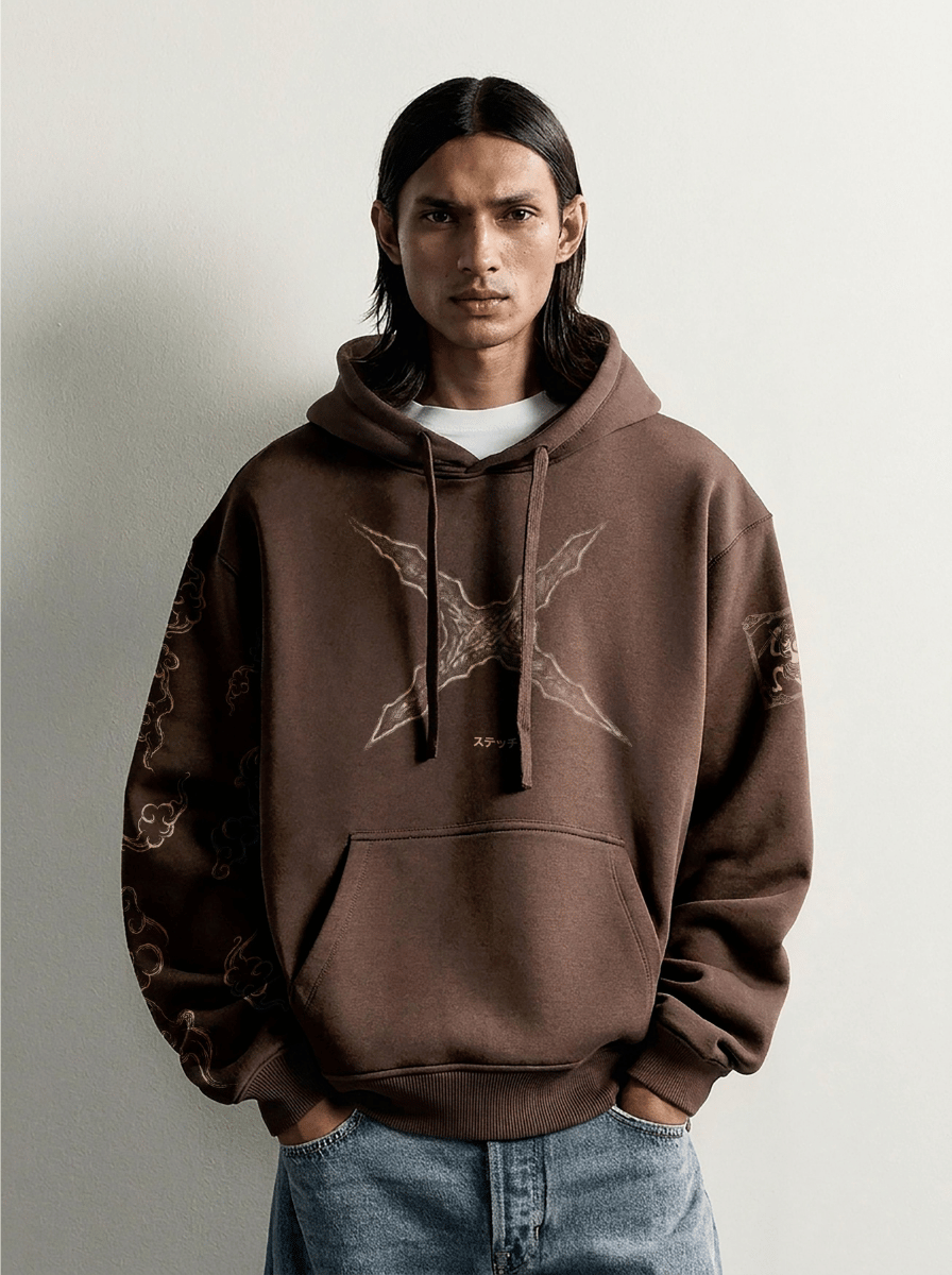 Hoodie Oversize – Luffy's Scar
