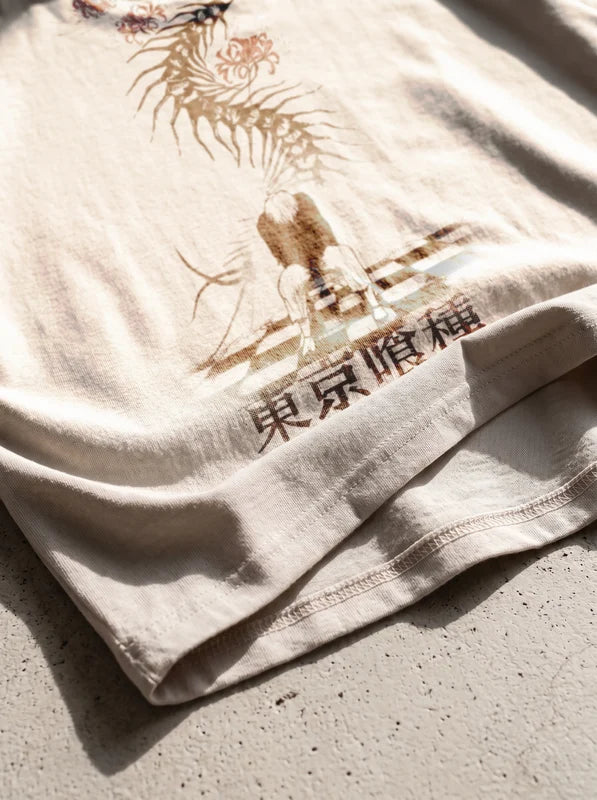 T-Shirt  – Kaneki 1000-7 –  Blanc Cassé