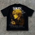 T-Shirt  – Sanji One Piece – Noir