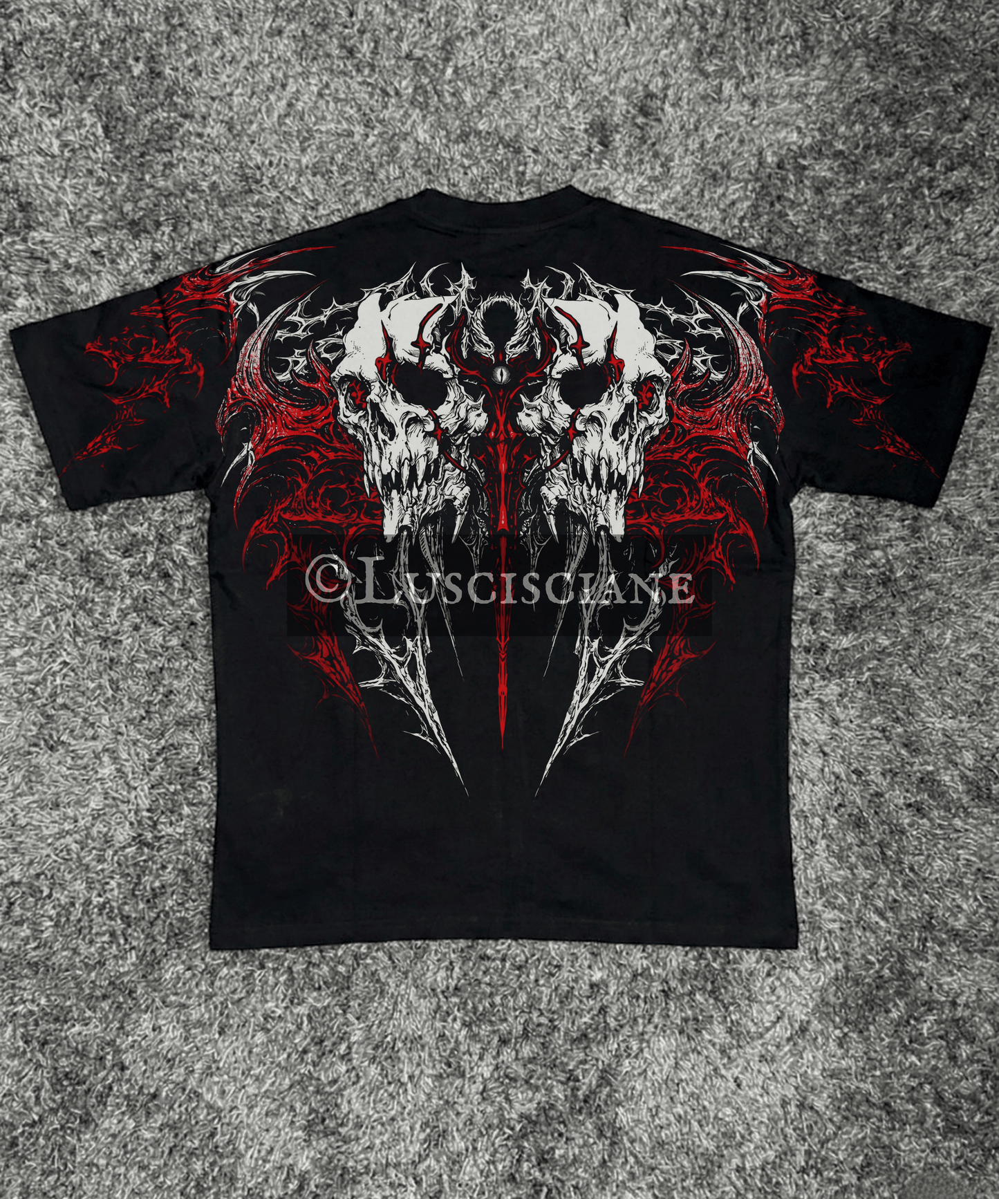 Luscisciane Immortal Wrath Heavyweight Oversize T-Shirt