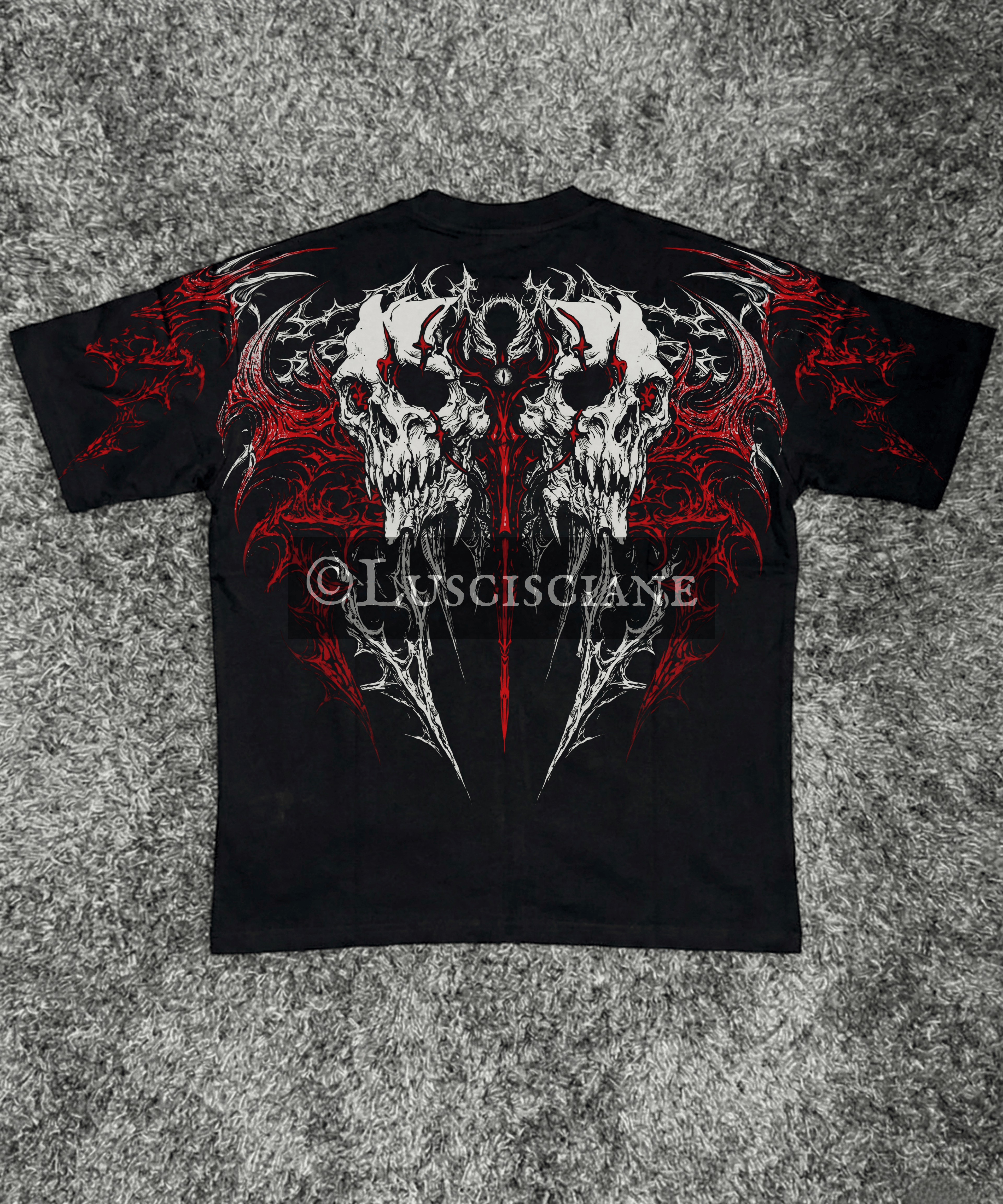 Luscisciane Immortal Wrath Heavyweight  T-Shirt
