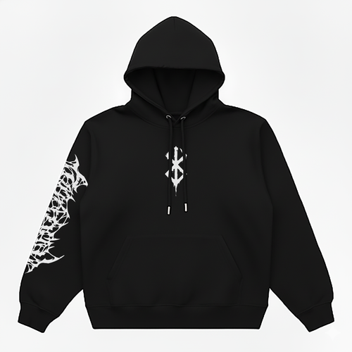 Hoodie Oversize – Berserk – Noir