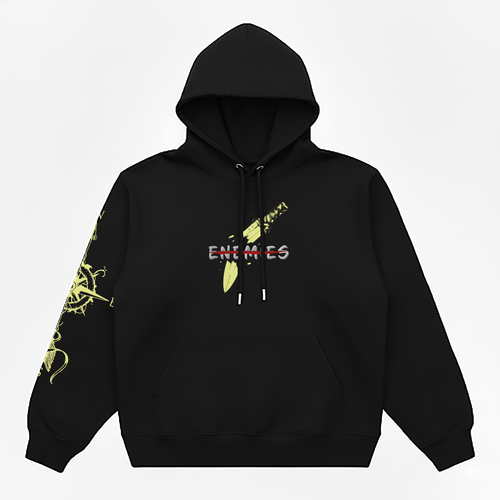 Hoodie Oversize – Vinland Saga – Noir