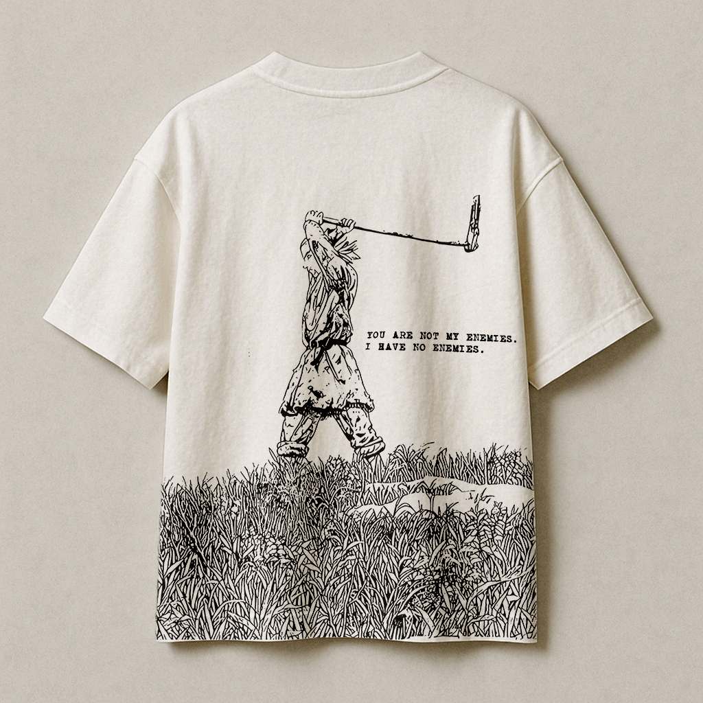 T-shirt Oversize Heavyweight Thorfinn – Vinland Saga | 100% Coton 240gsm