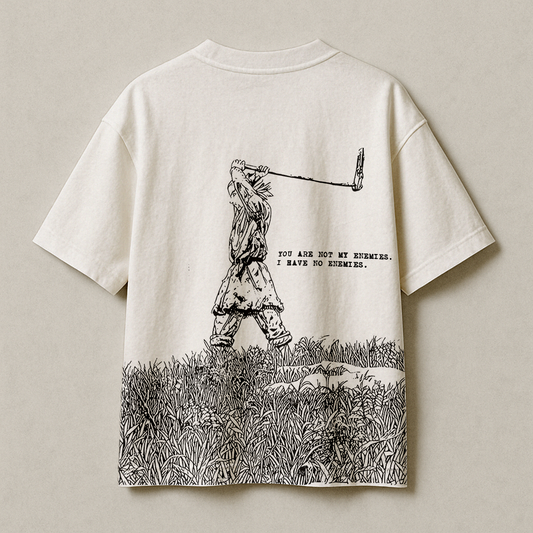 T-shirt Oversize Heavyweight Thorfinn – Vinland Saga | 100% Coton 240gsm