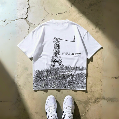 T-shirt Oversize Heavyweight Thorfinn – Vinland Saga | 100% Coton 240gsm