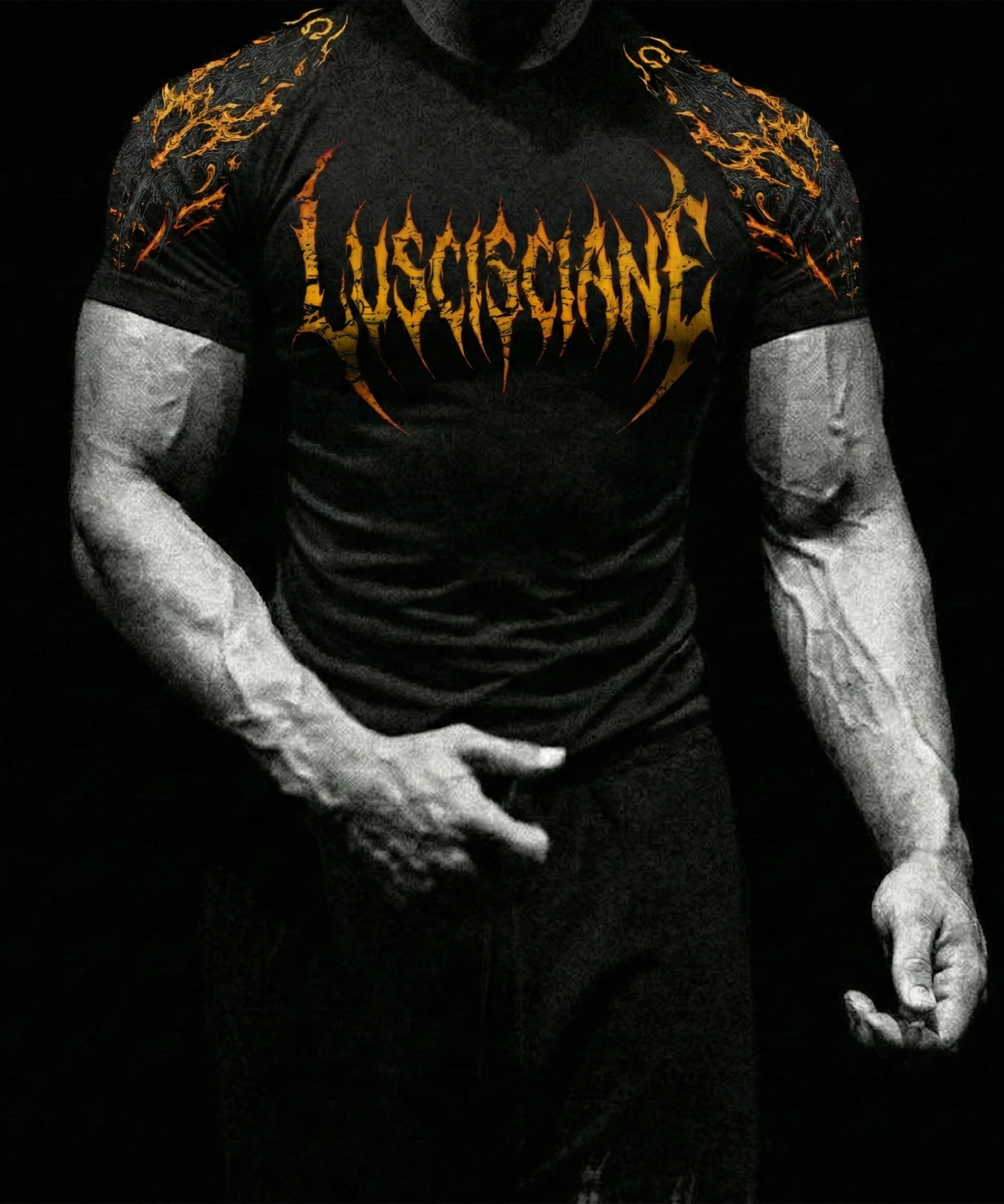 Luscisciane Phoenix Compression Shirt | SHORT SLEEVE