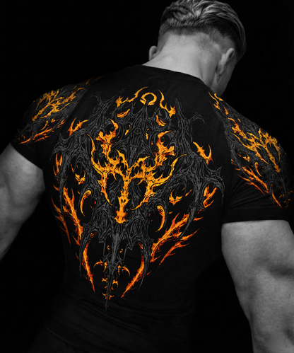 Luscisciane Phoenix Compression Shirt | SHORT SLEEVE