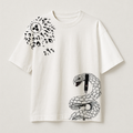 T-Shirt – Sasuke Uchiha  – Blanc