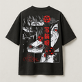 T-Shirt  –Uchihas Naruto  – Noir
