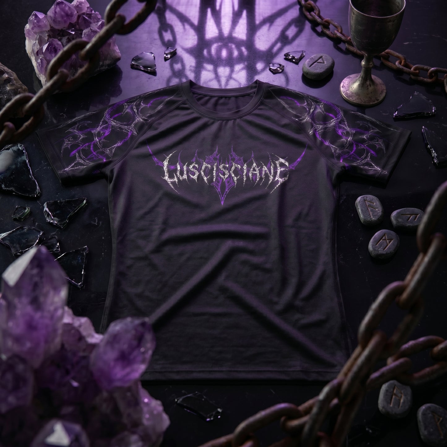 Luscisciane Ocular Omen Compression Shirt | SHORT SLEEVE