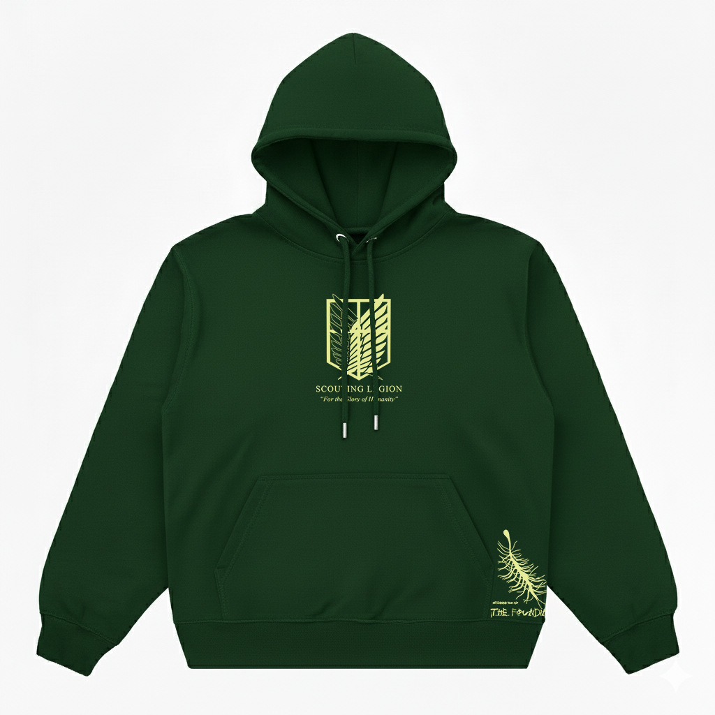 Attack on Titan™ Oversized Hoodie – Scout Regiment Spirit