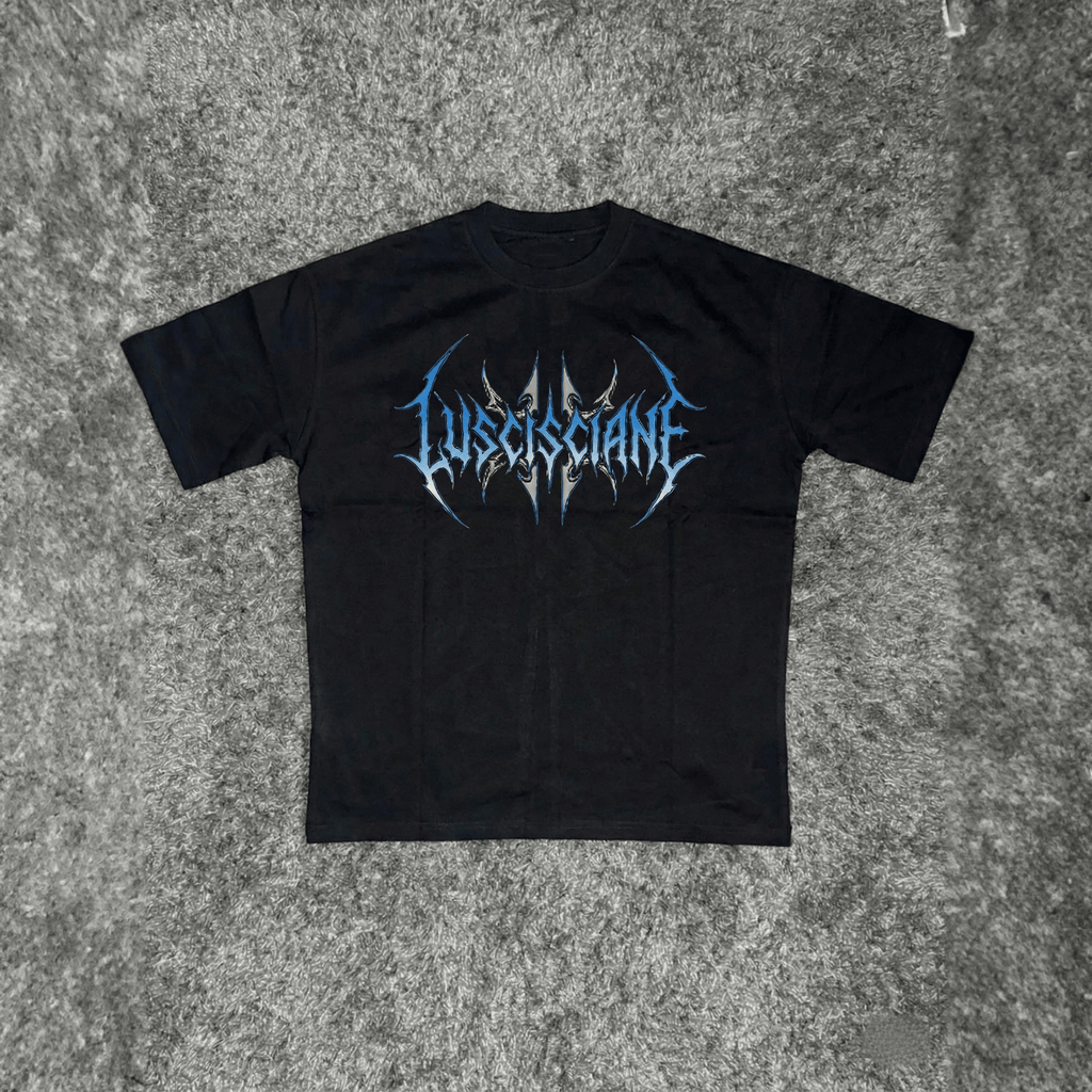 Luscisciane Abyssal Skull Heavyweight  T-Shirt