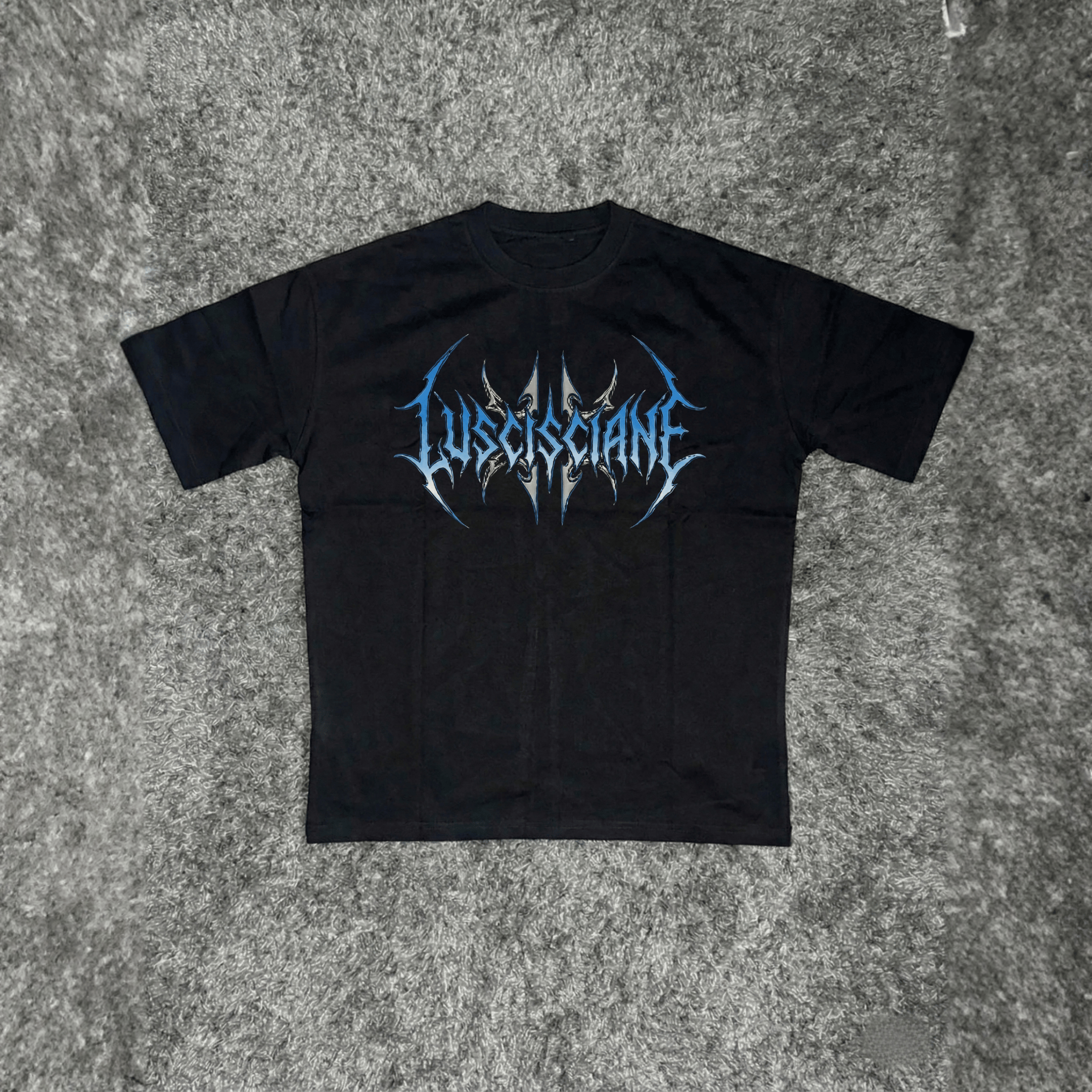 Luscisciane Abyssal Skull Heavyweight  T-Shirt