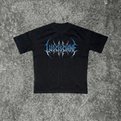 Luscisciane Abyssal Skull Heavyweight Oversize T-Shirt