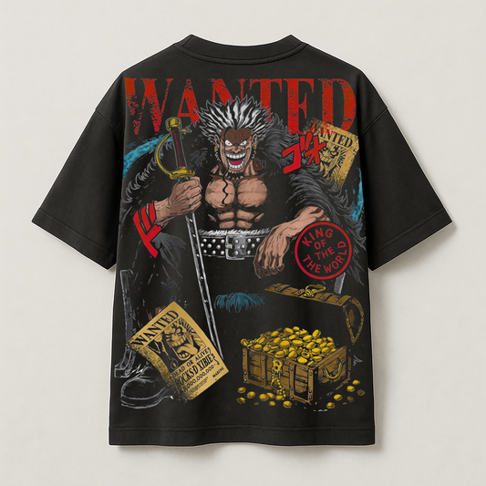 T-Shirt Heavyweight Oversize - Rocks D. Xebec (Noir)